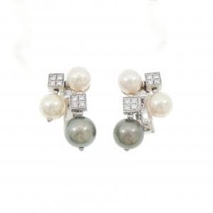 ブルガリ パール イヤリング