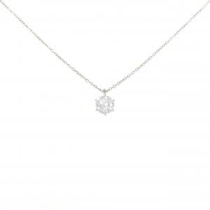 【リメイク】PT ダイヤモンド ネックレス 0.411CT H I1 Good