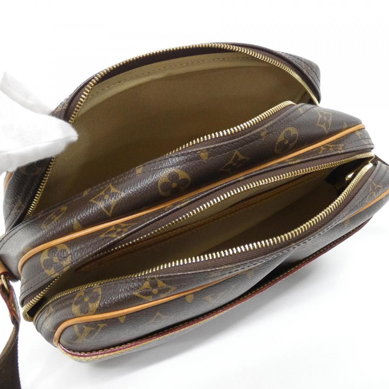 ルイヴィトン モノグラム リポーター 28cm M45254 ショルダーバッグ