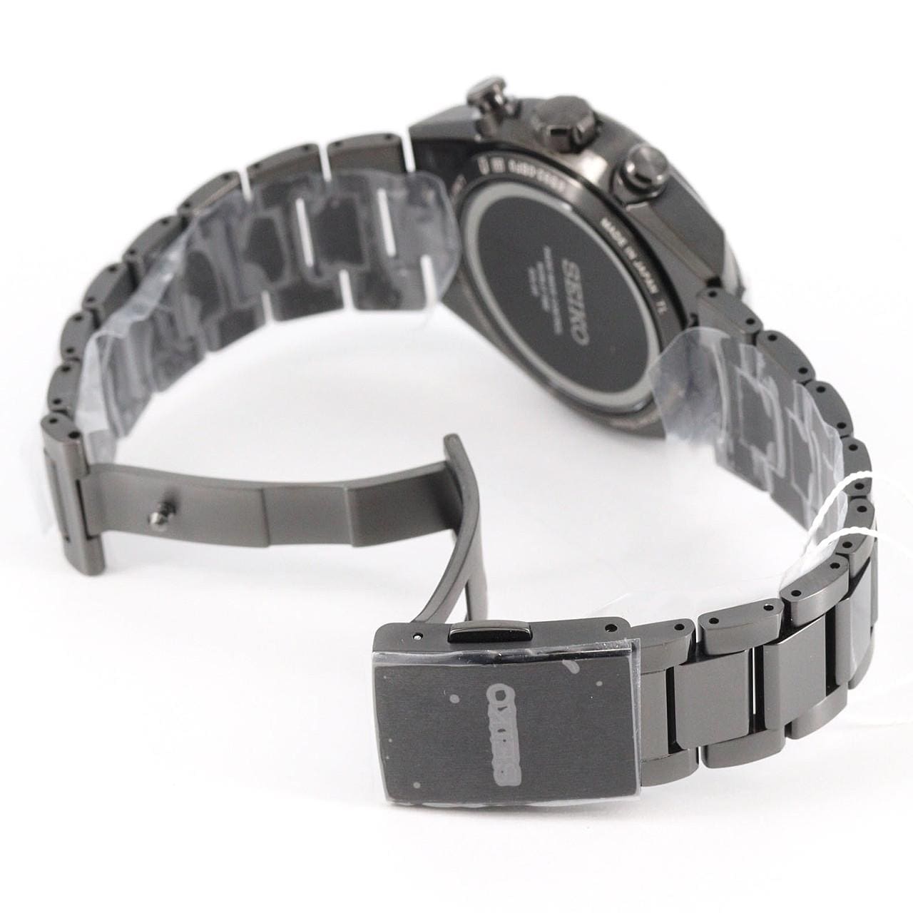 【新品】セイコー アストロン 電波時計 8B92-OBFO/SBXY105 TI ソーラークォーツ