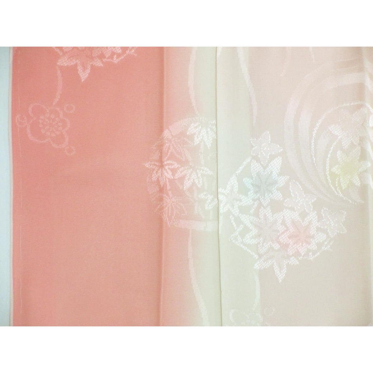 長襦袢　振袖　ボカシ染　広衿