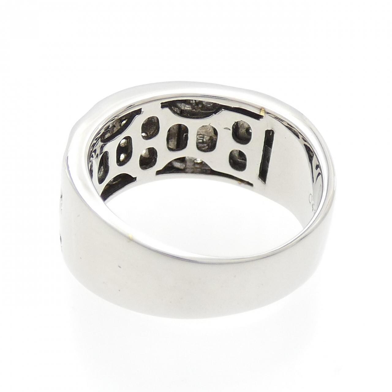 K18WG ダイヤモンド リング 0.43CT