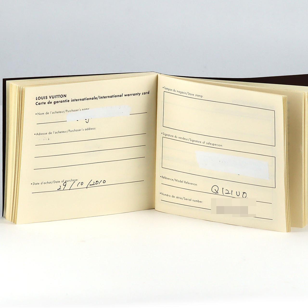 ルイヴィトン タンブール･サークルD Q121U SS クォーツ