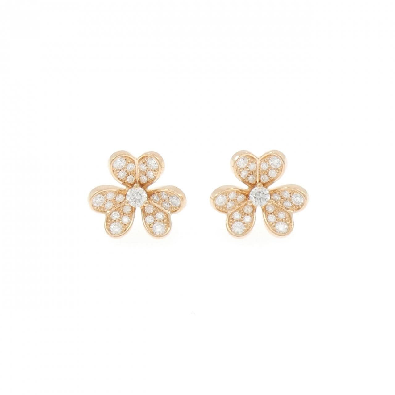 ヴァンクリーフ&アーペル フリヴォル ミニ ピアス