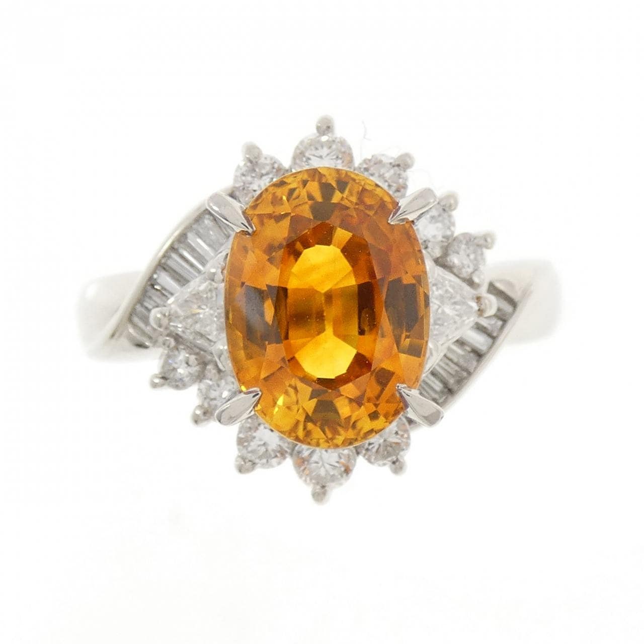 PT900 サファイヤ リング 2.97CT