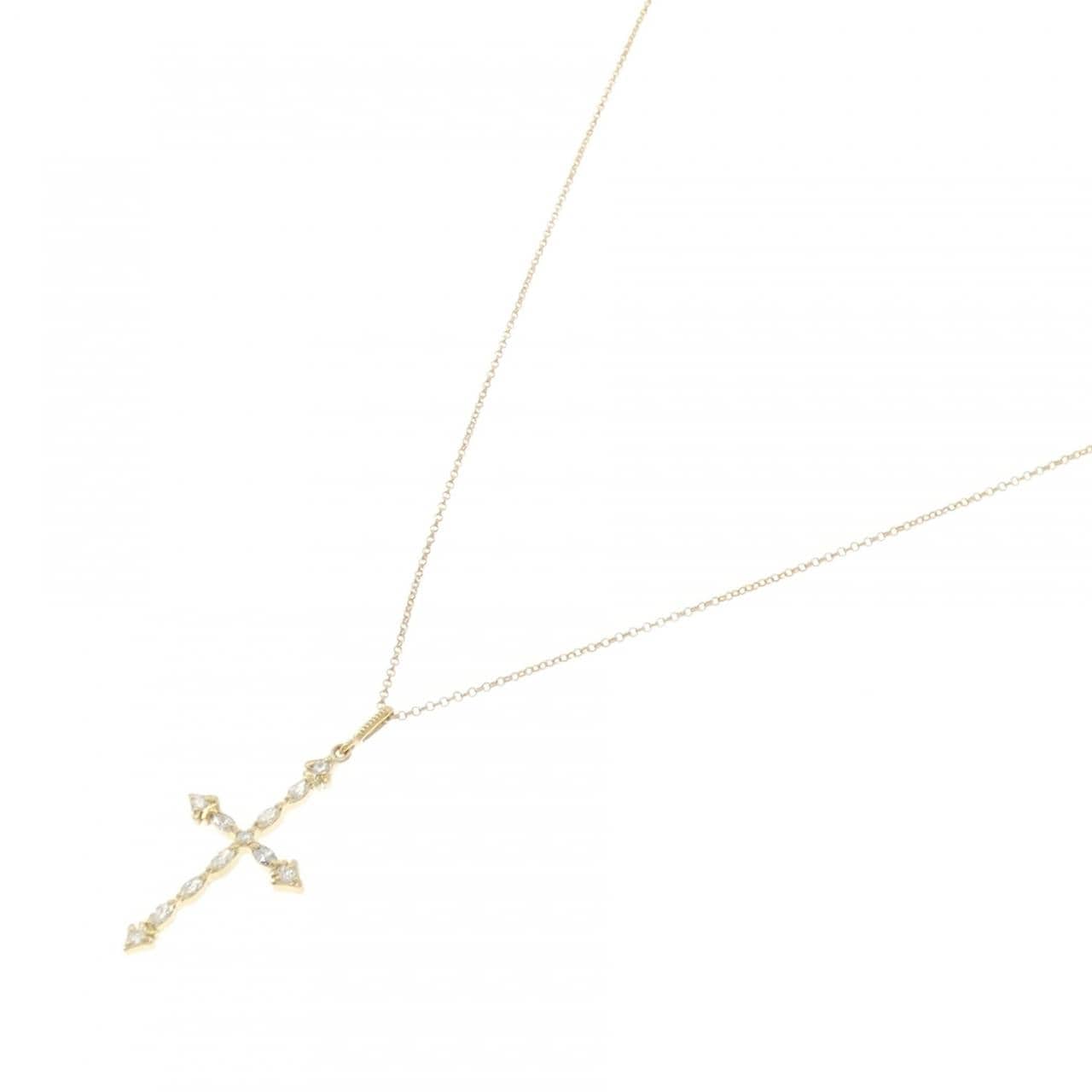 アーカー トランシアクロス ネックレス 0.26CT