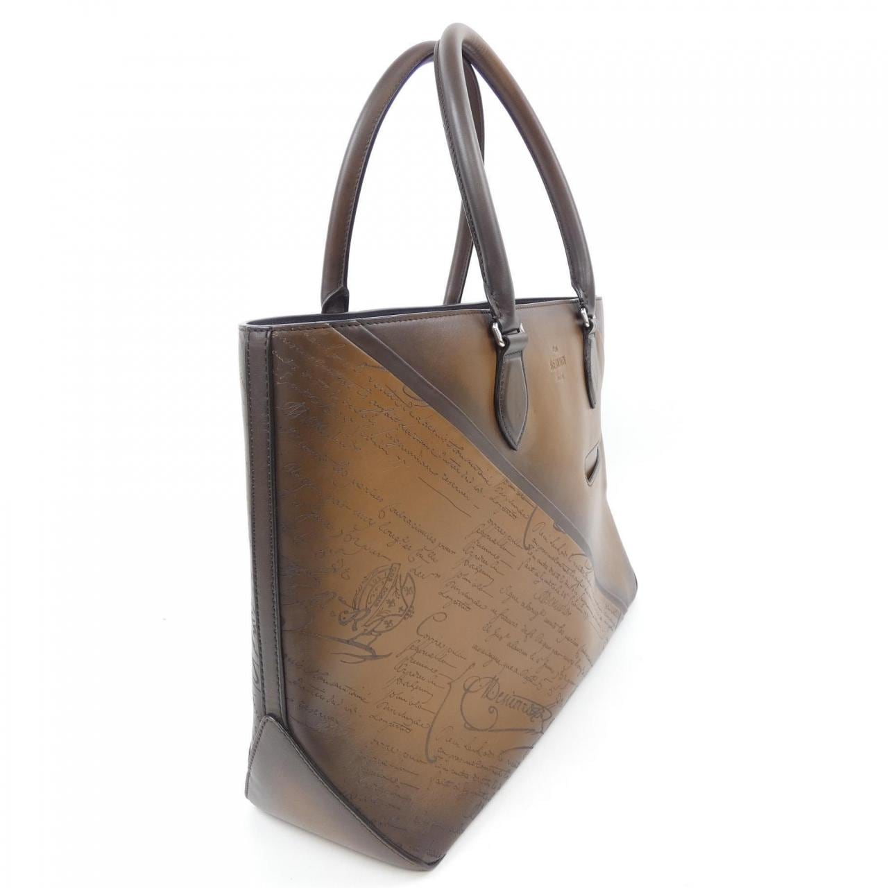 ベルルッティ Berluti トゥジュールスクリットドラペレザートート BAG