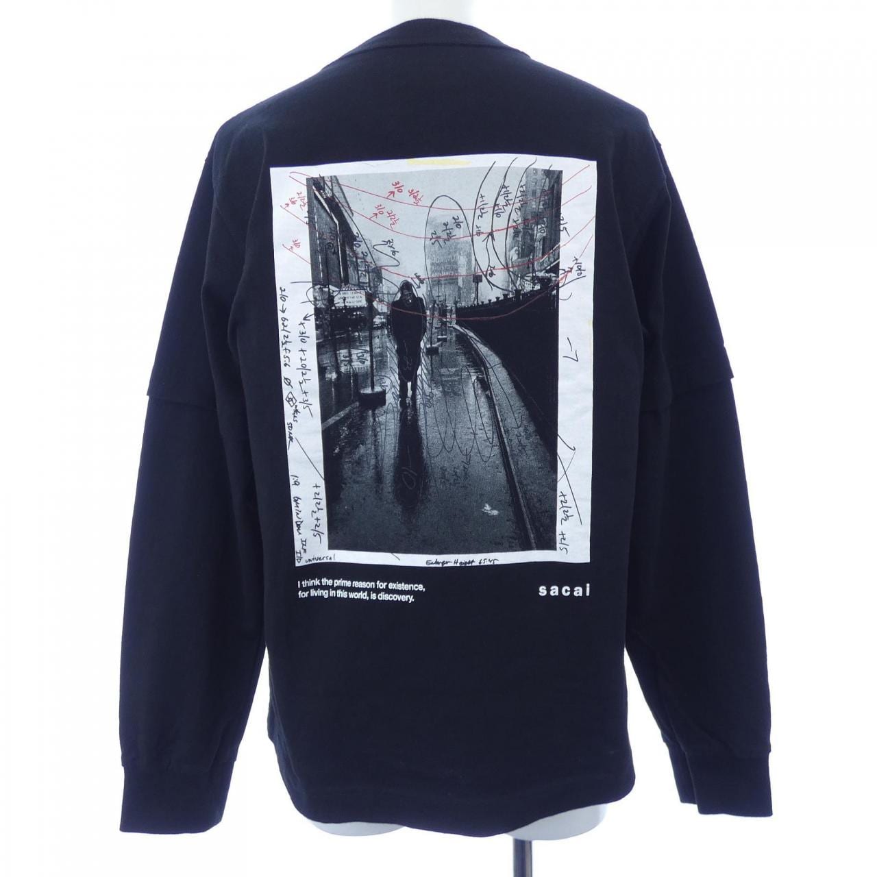 サカイ SACAI James Dean L/S T-shirt 25-0922S UNISEX Tシャツ