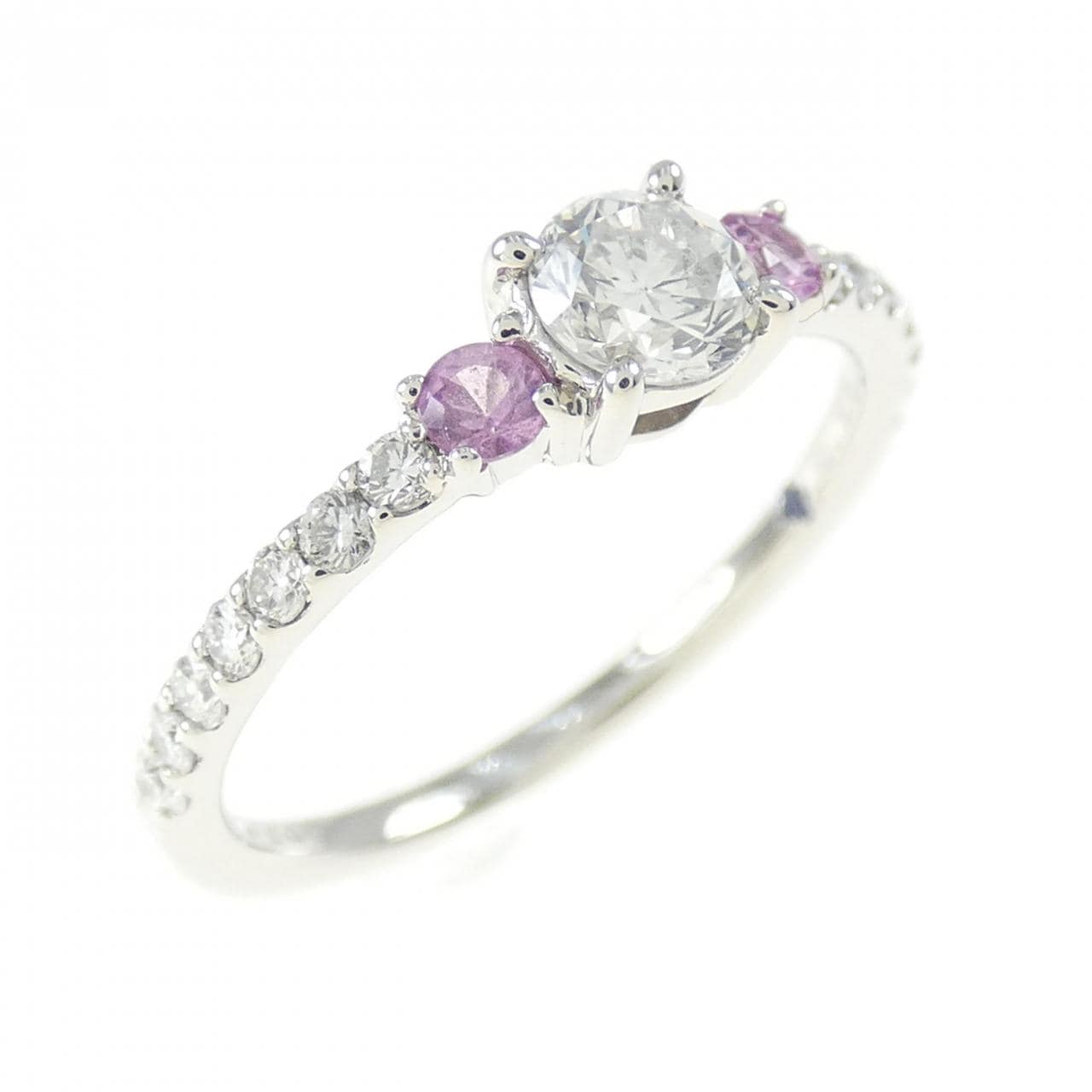 PT950 ダイヤモンド リング 0.236CT G SI2 Good