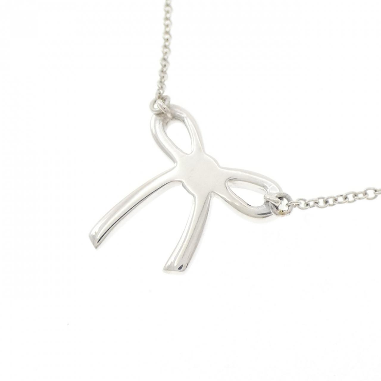 ティファニー ボウ ネックレス