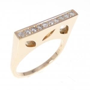 K18PG ダイヤモンド リング 0.20CT