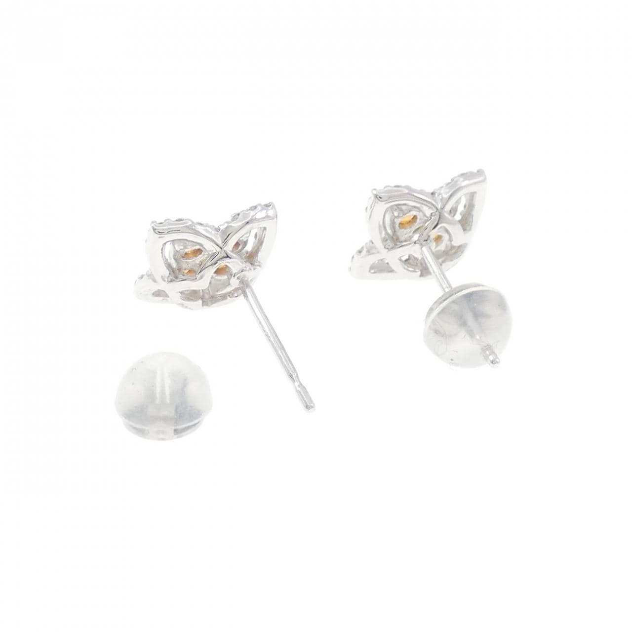 PT950/PT900 サファイヤ ピアス 0.30CT