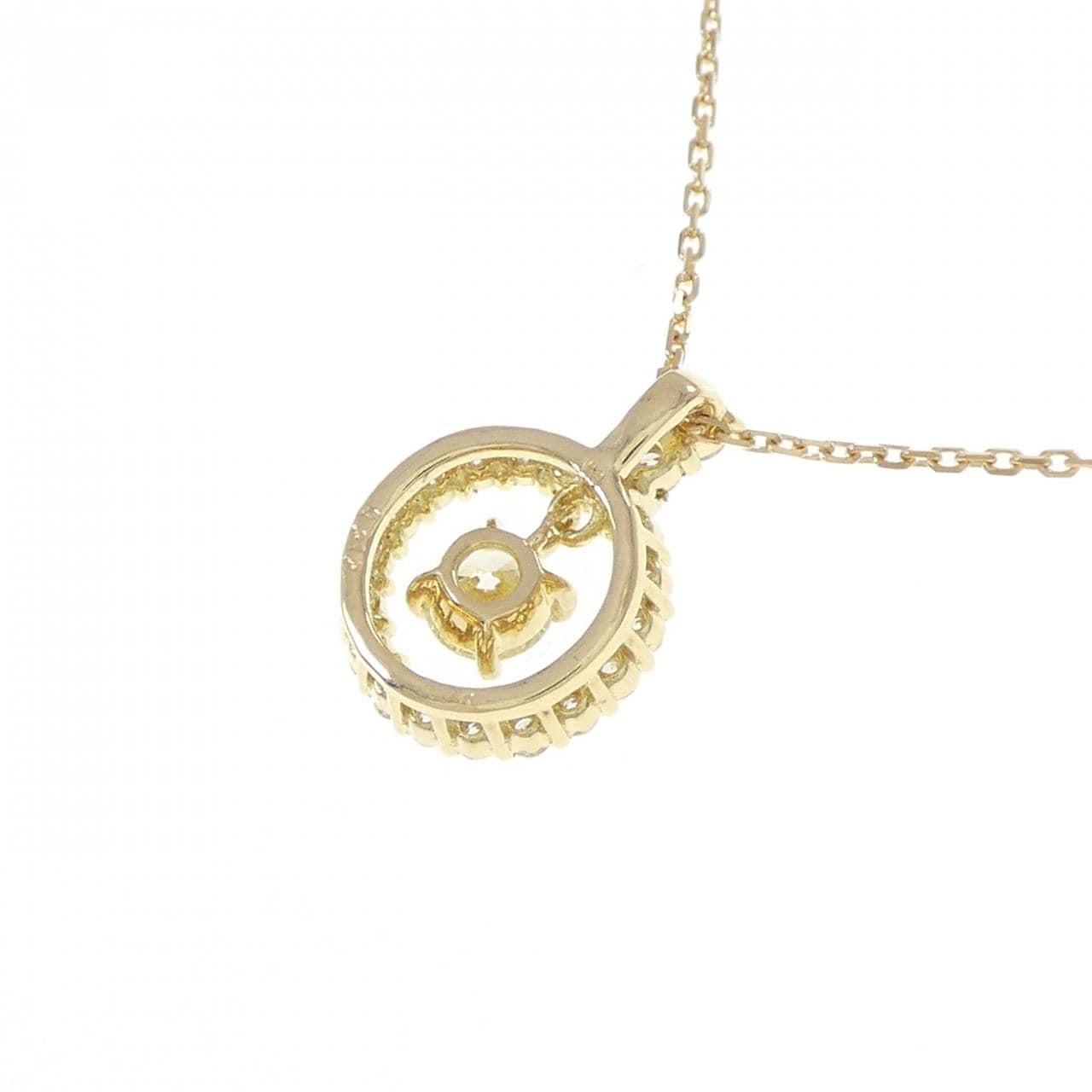 K18YG ダイヤモンド ネックレス 0.217CT