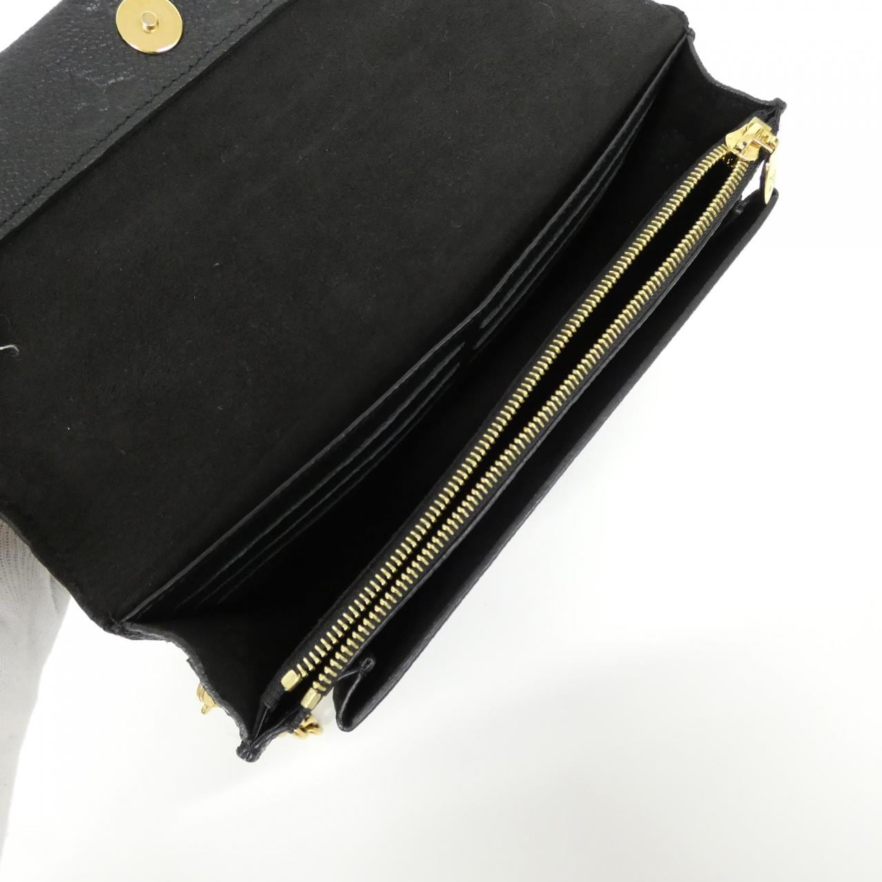 ルイヴィトン モノグラム アンプラント ポルトフォイユ ヴァヴァン チェーン M67839 チェーンウォレット