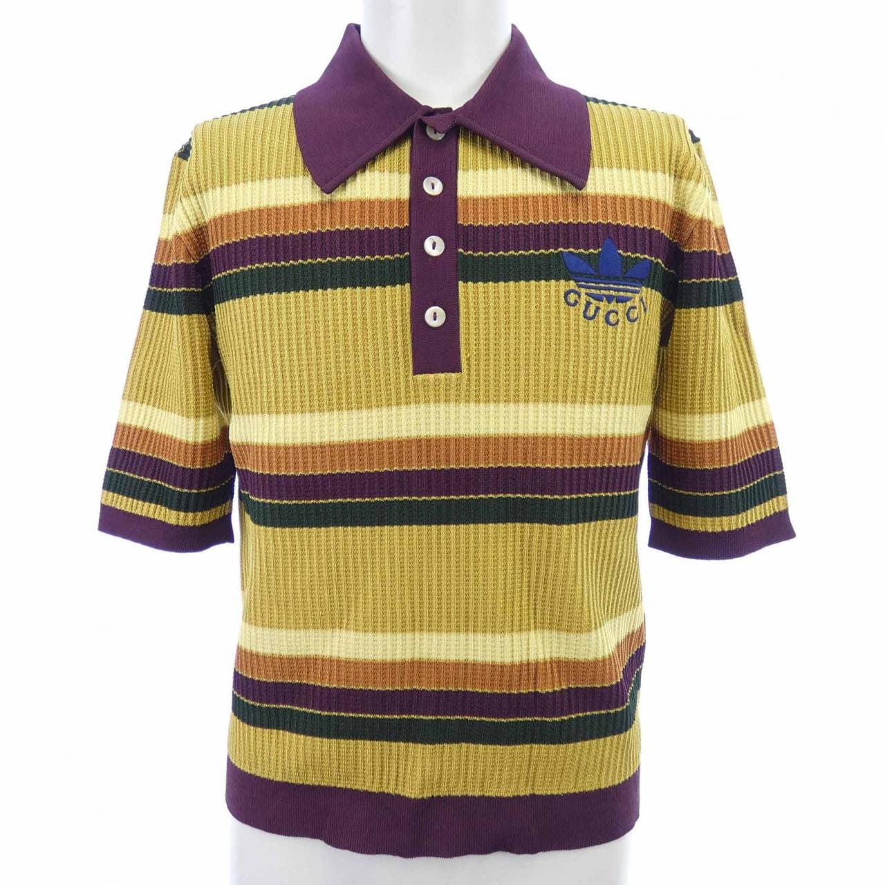 グッチ GUCCI 696246 XKCDY ADIDAS ポロシャツ