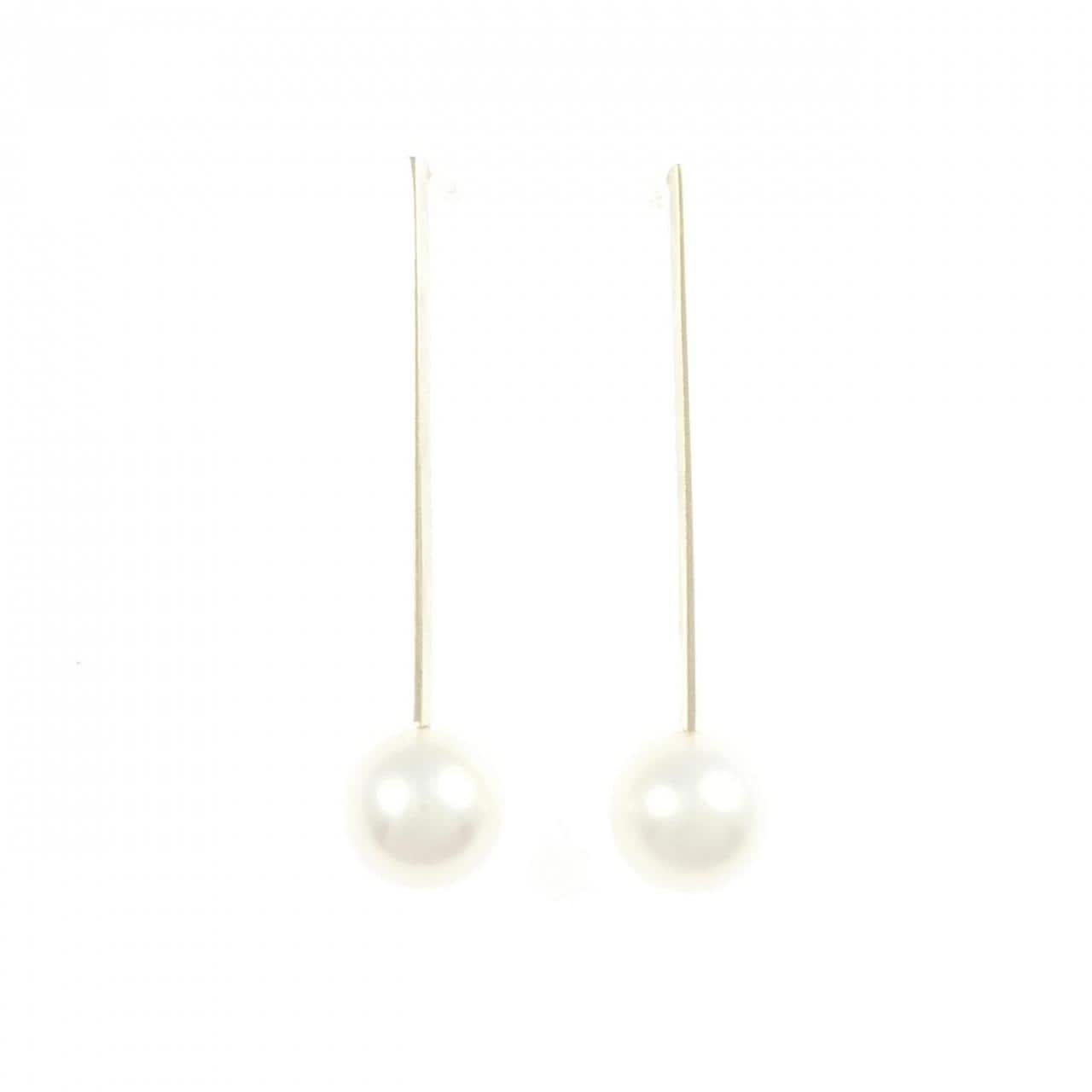 K10YG アコヤパール ピアス 7.9mm