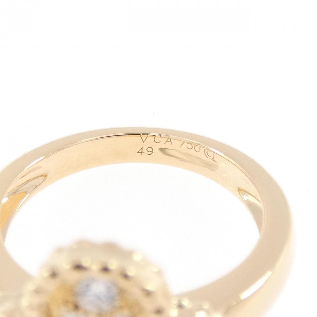 ヴァンクリーフ&アーペル ヴィンテージアルハンブラ リング