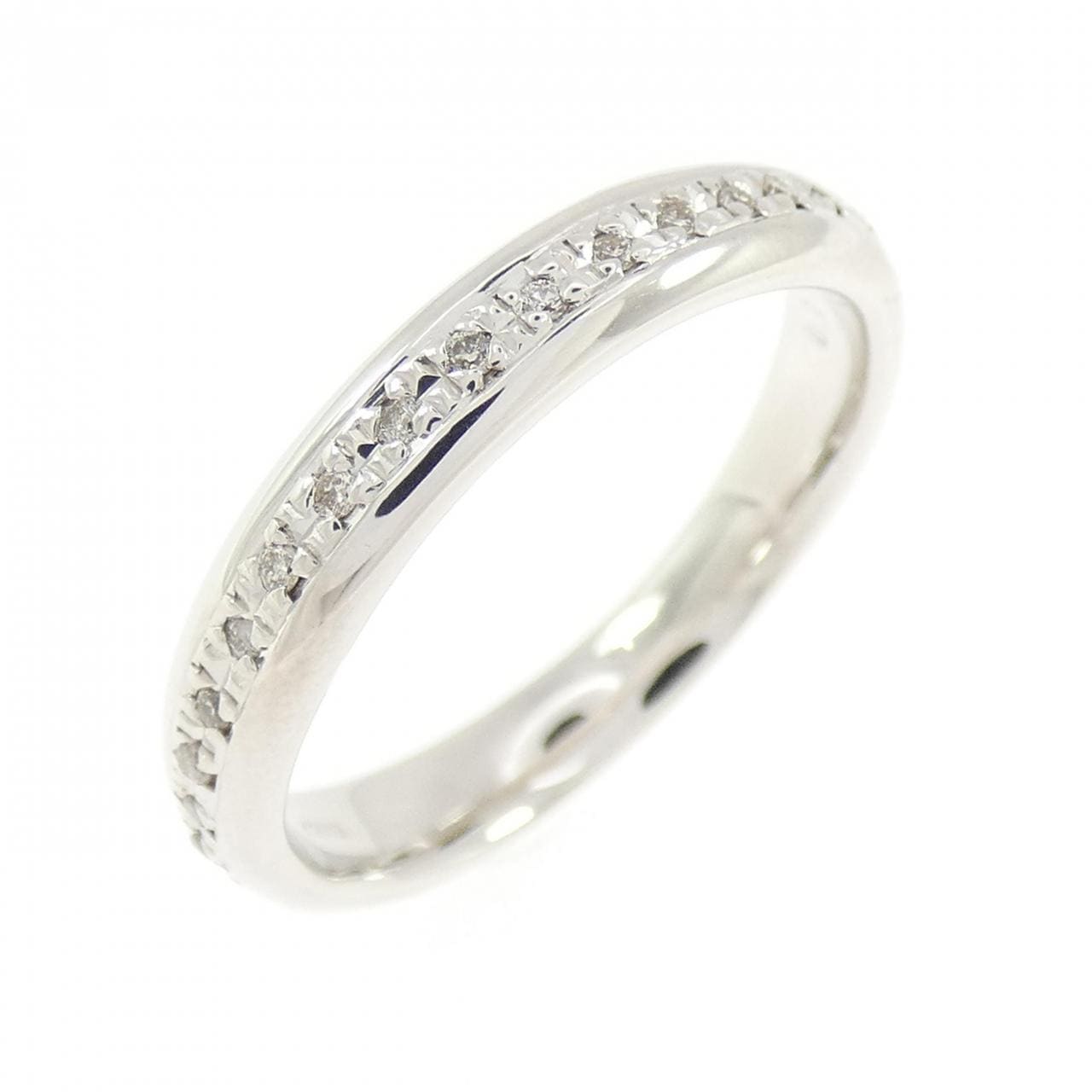 K18WG ダイヤモンド リング 0.11CT