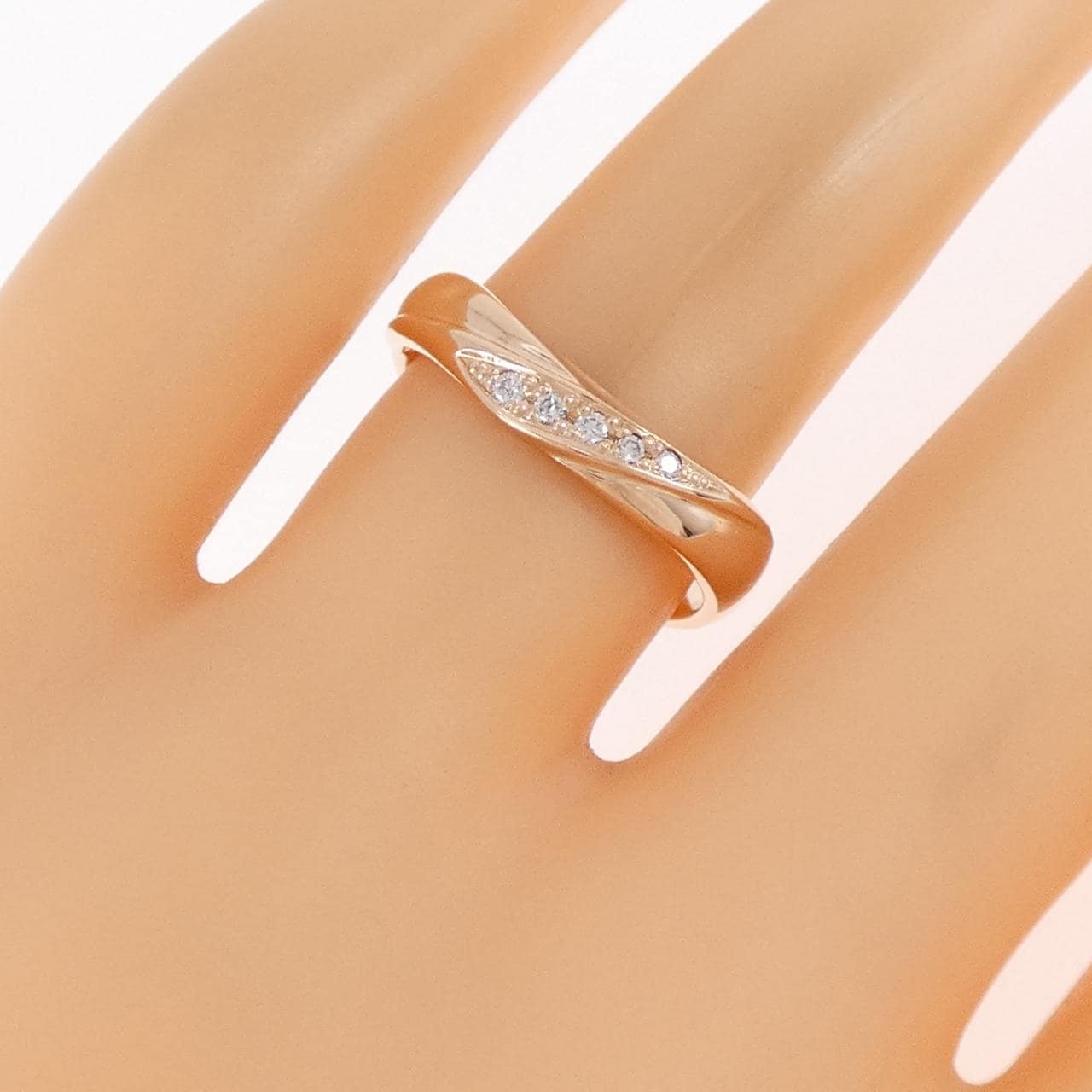 K10PG ダイヤモンド リング 0.04CT