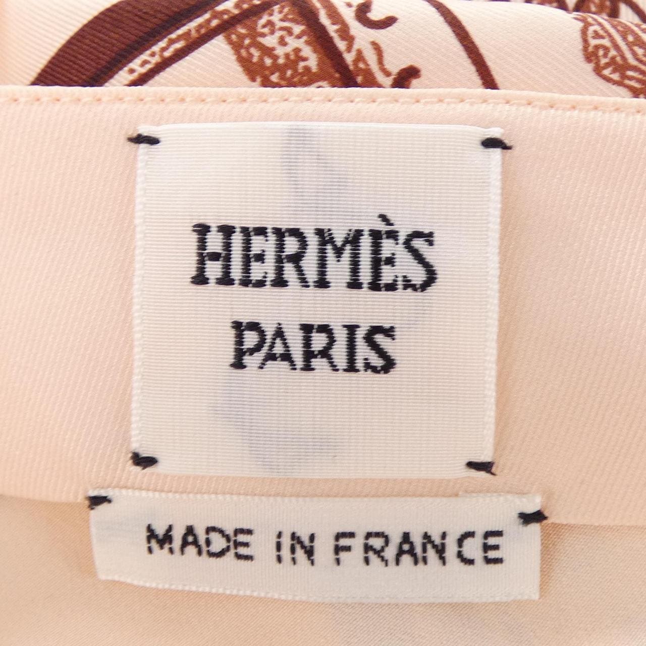 エルメス HERMES フェロヌリーリミックス クルードセル 6E0329DG ツイルレーヌ スカート