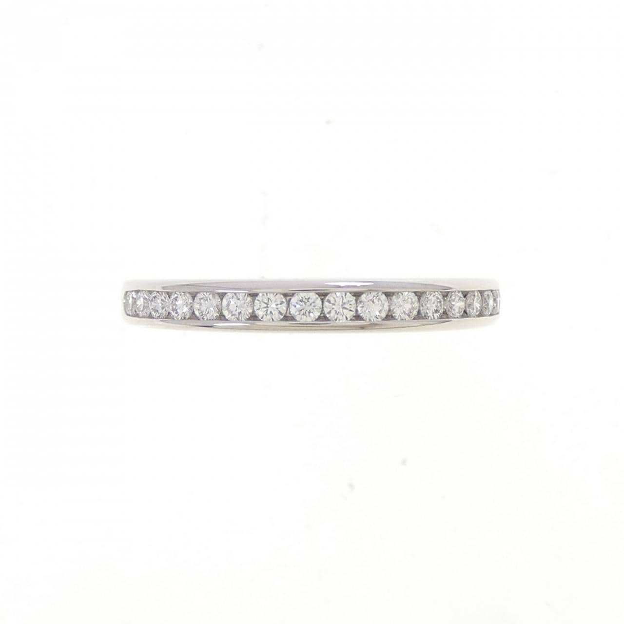 ティファニー ハーフサークル チャネルセッティング リング