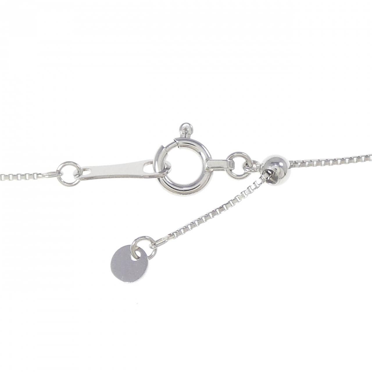 PT900/PT850 エメラルド ネックレス 0.31CT