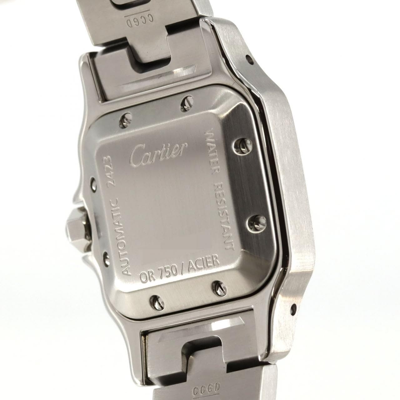 カルティエ サントスガルベSM コンビ W20057C4 SSxYG 自動巻