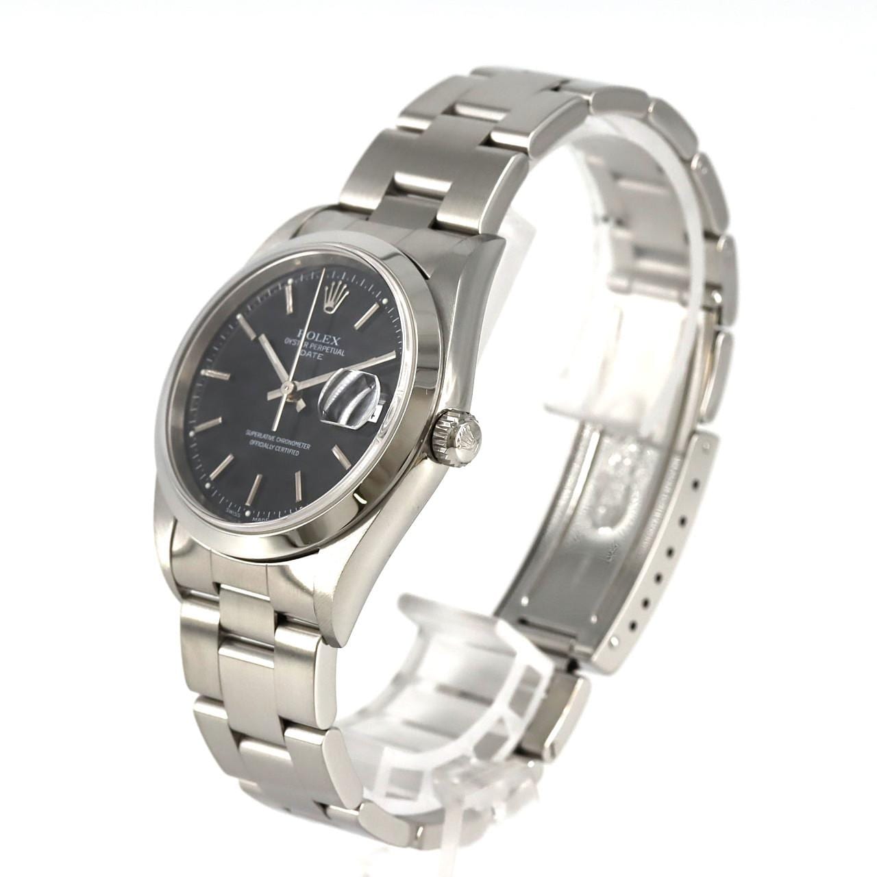 ロレックス オイスターパーペチュアルデイト 15200 SS 自動巻 P番