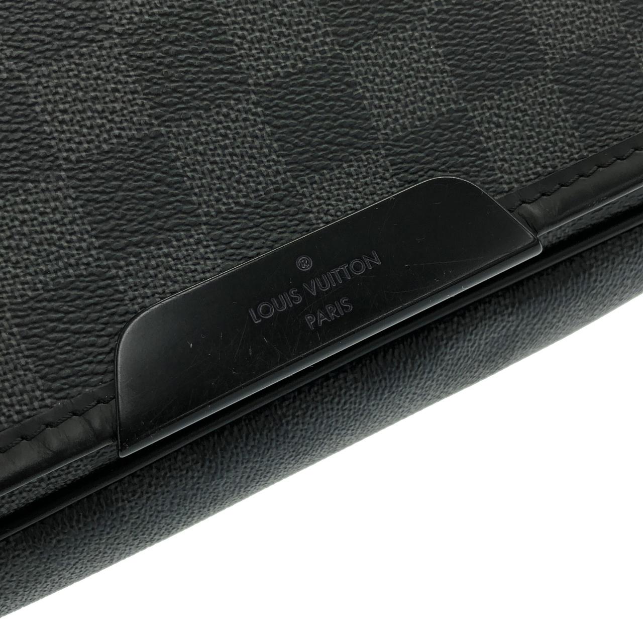 ルイヴィトン ダミエ グラフィット ダニエル MM N58029 ショルダーバッグ