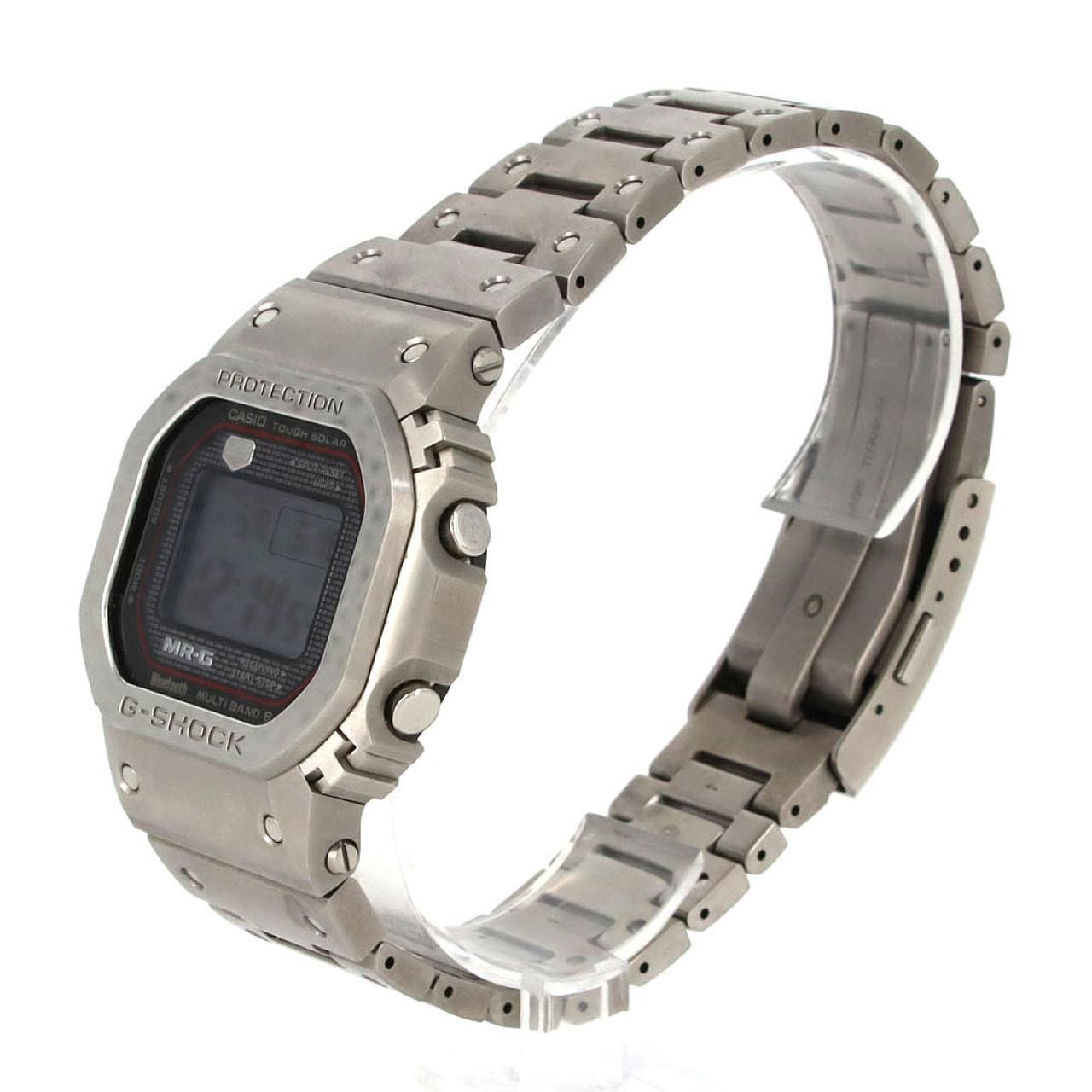 カシオ G-SHOCK･MR-G 電波時計 MRG-B5000D-1JR TI ソーラークォーツ