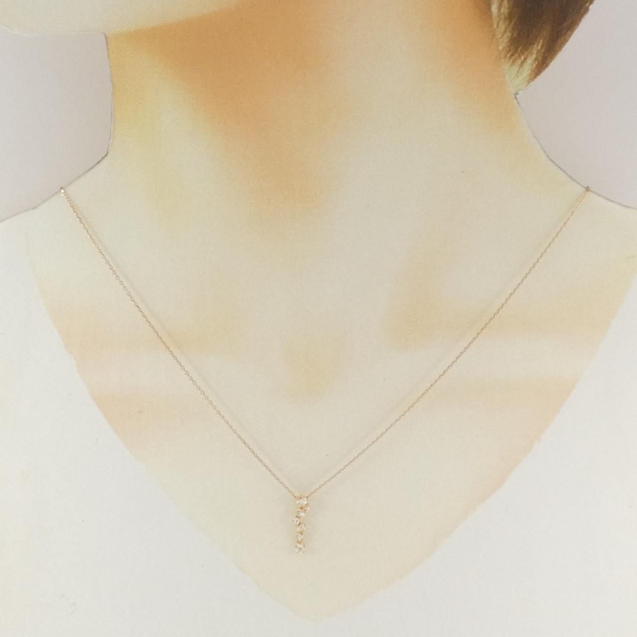 スタージュエリー ダイヤモンド ネックレス 0.12CT