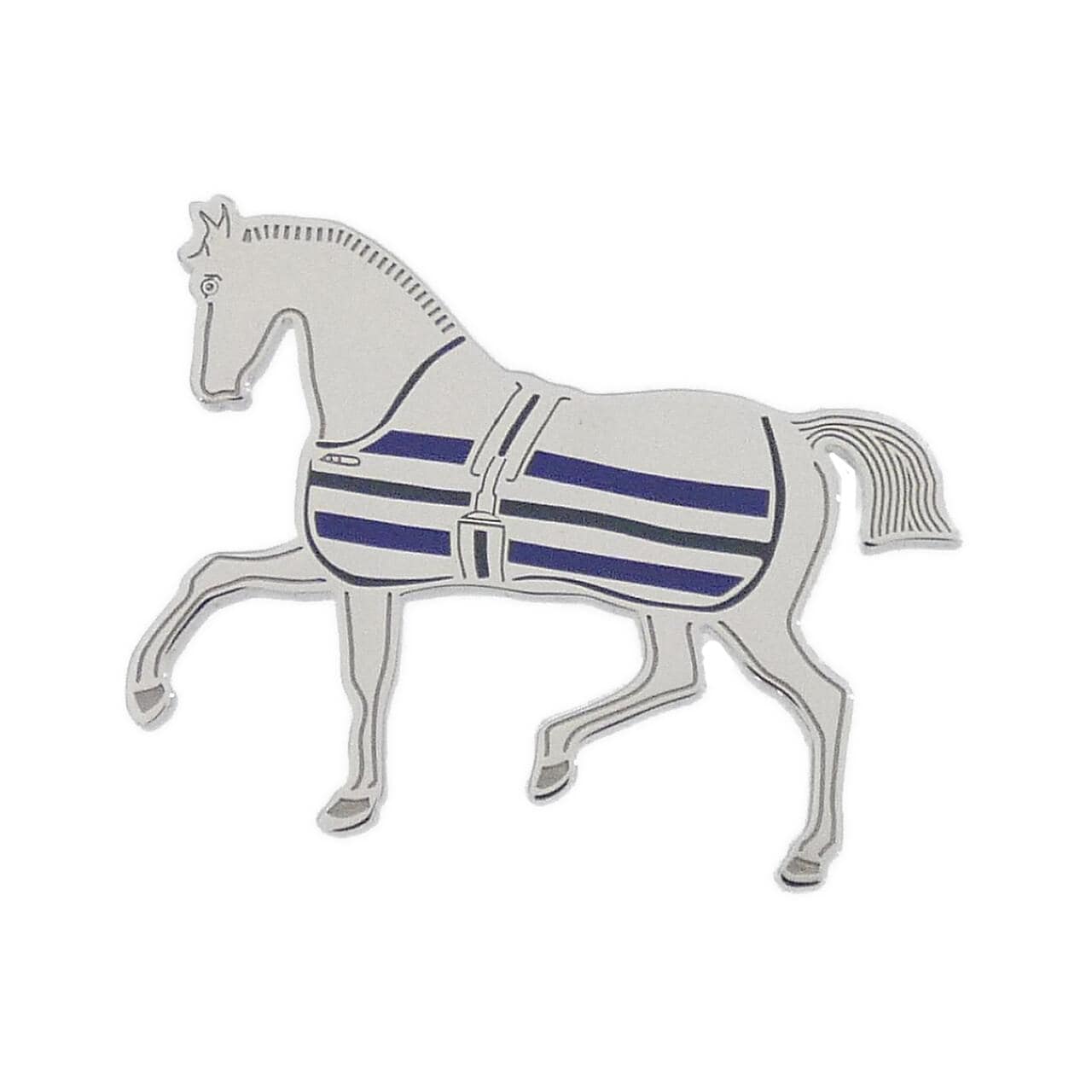 エルメス CHEVAL A LA COUVERTURES 603723S スカーフリング
