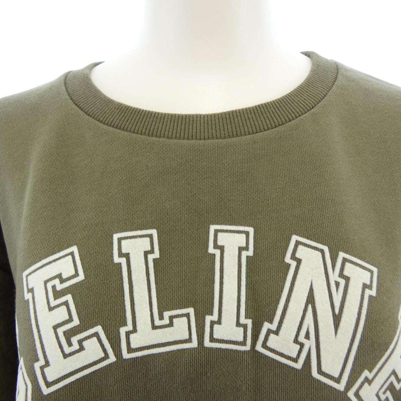 セリーヌ CELINE CROPPED CELINE T-SHIRT 2Y19A670Q スウェット