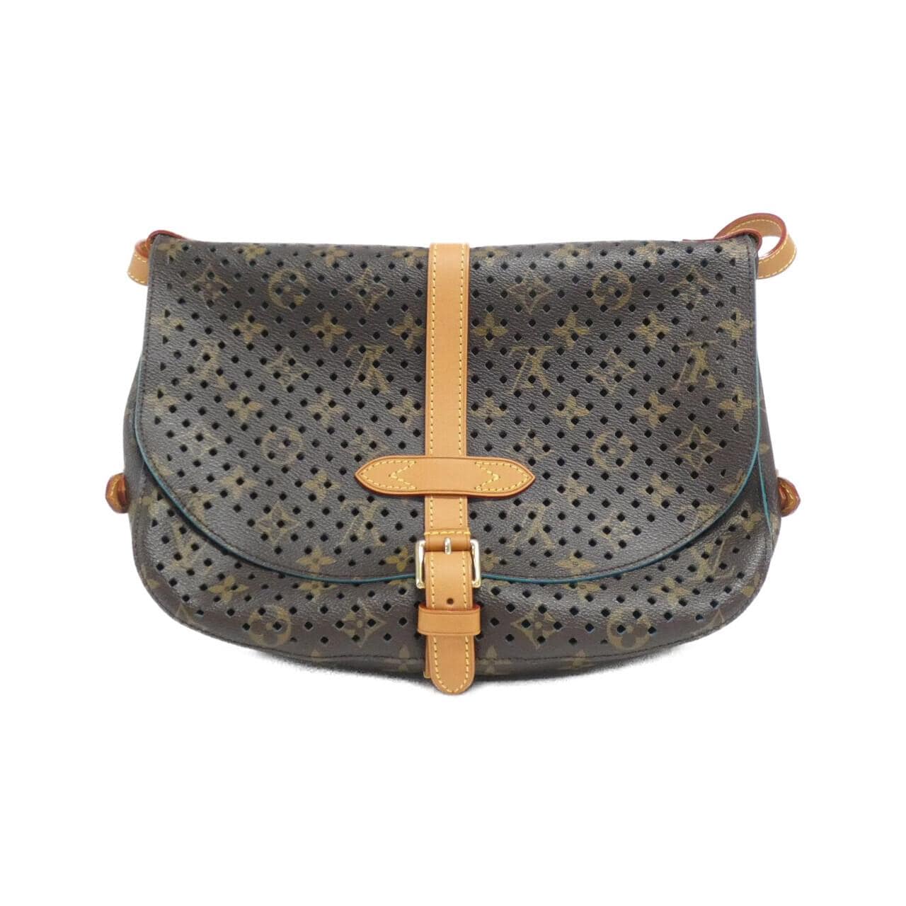 LOUIS VUITTON Monogram Flore Saumur M93998 Shoulder Bag