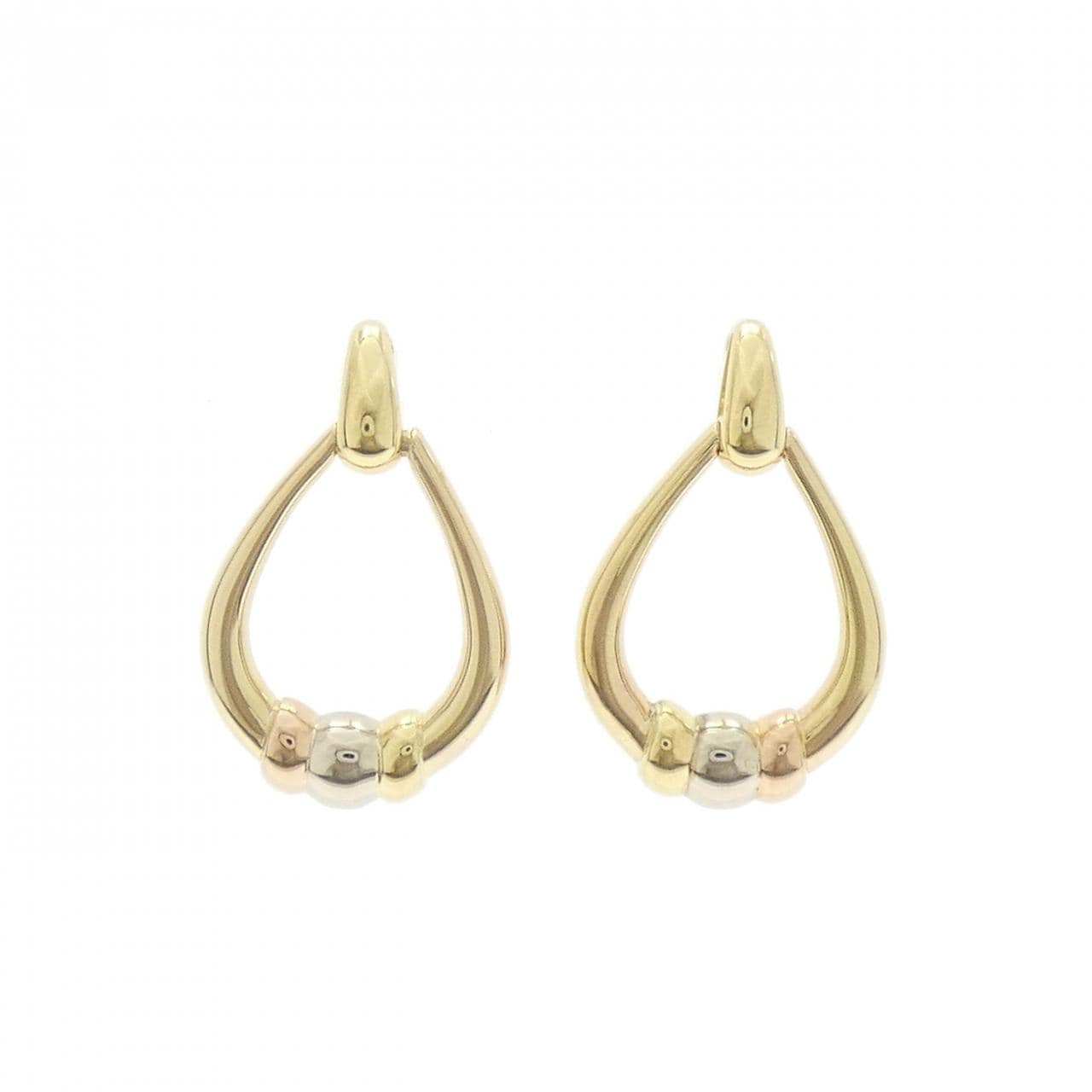 【ヴィンテージ】カルティエ */750YG ピアス