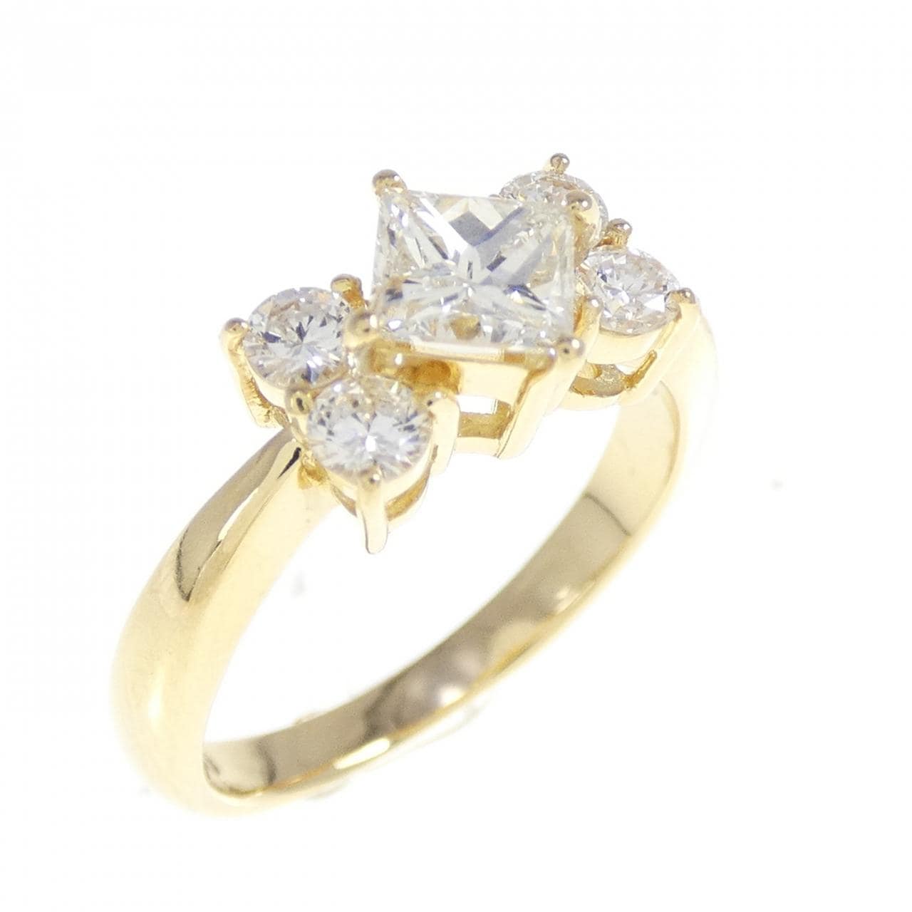 750YG ダイヤモンド リング 0.55CT