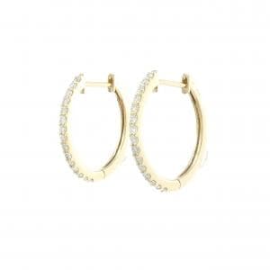 【リメイク】K18YG ダイヤモンド ピアス 0.30CT