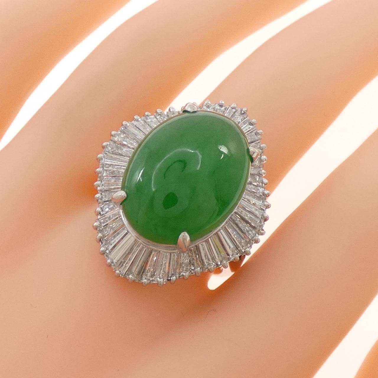 PT900 ヒスイ リング