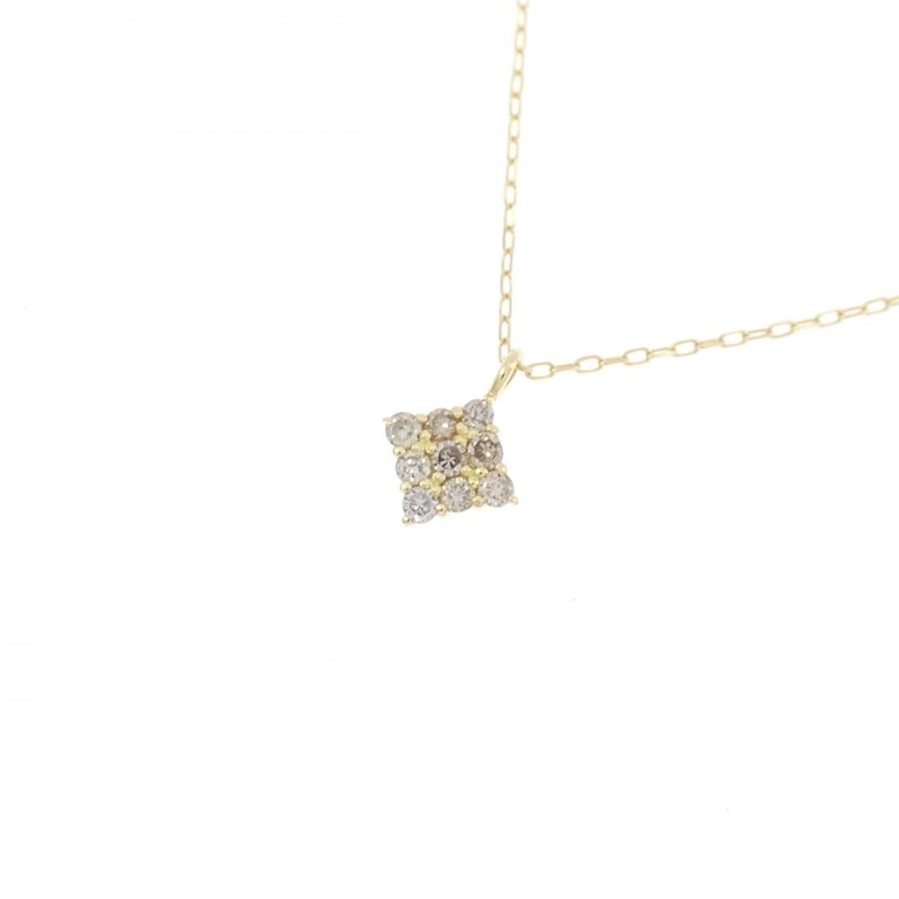 K18YG ダイヤモンド ネックレス 0.05CT
