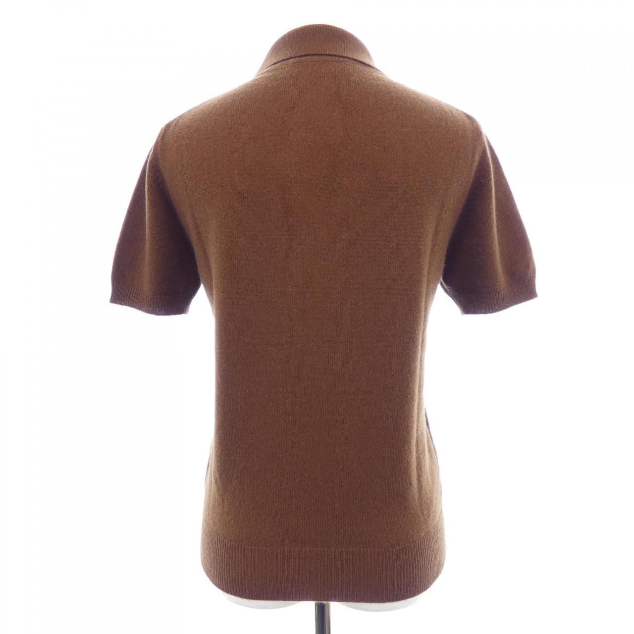 ミュウミュウ MIU MIU CASHMERE KNIT POLO SHIRT MML972 S000 15NE ニット