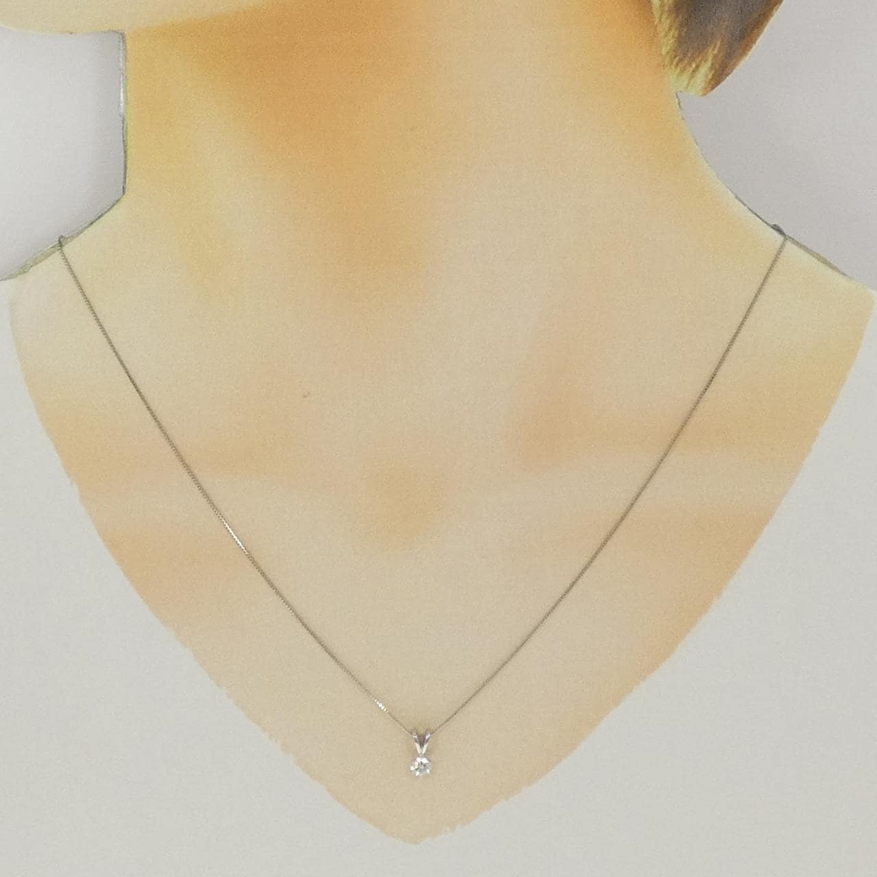 PT900/PT850 ダイヤモンド ネックレス 0.20CT