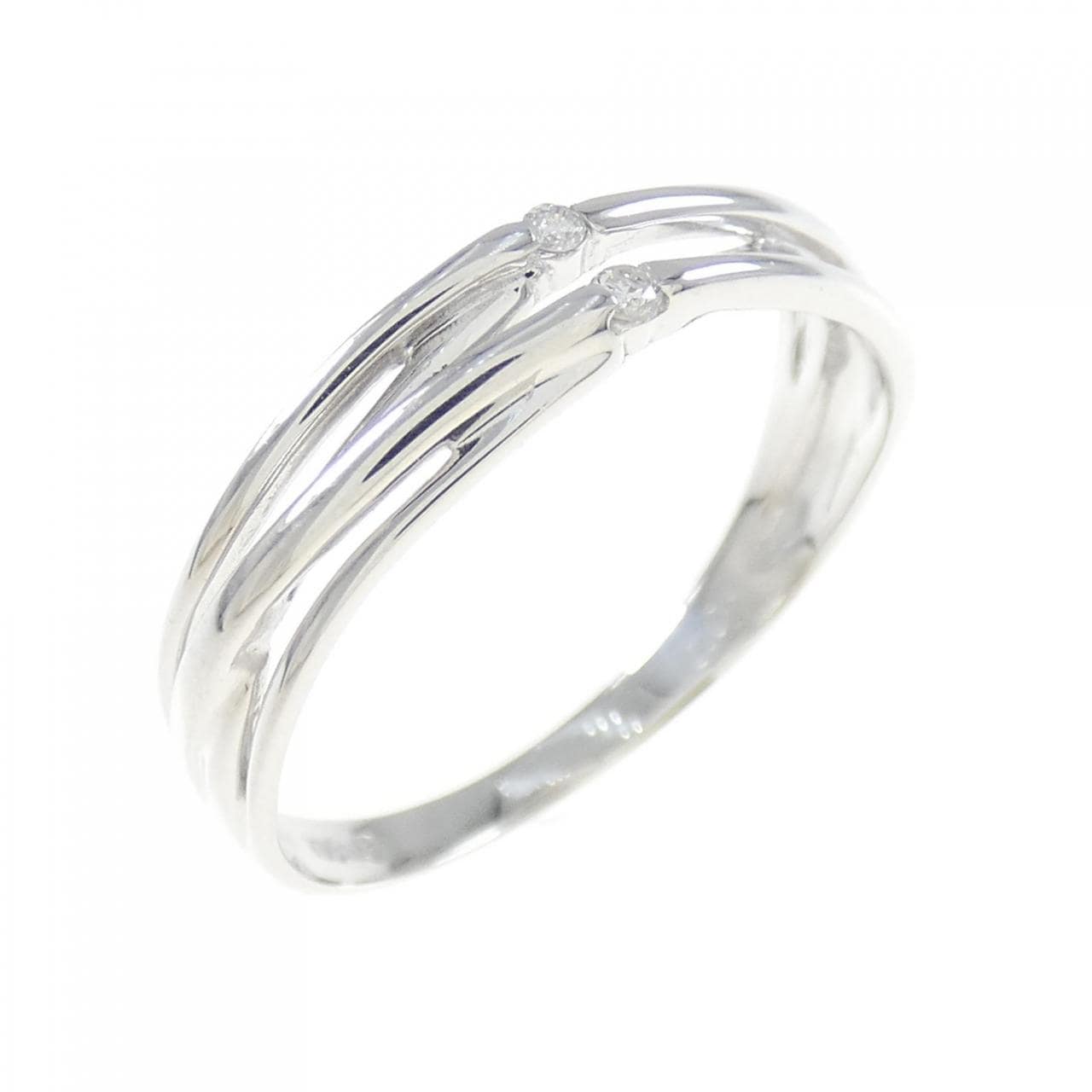 KOMEHYO|K10WG Diamond Ring 0.02CT|Jewelry|Ring|【Official