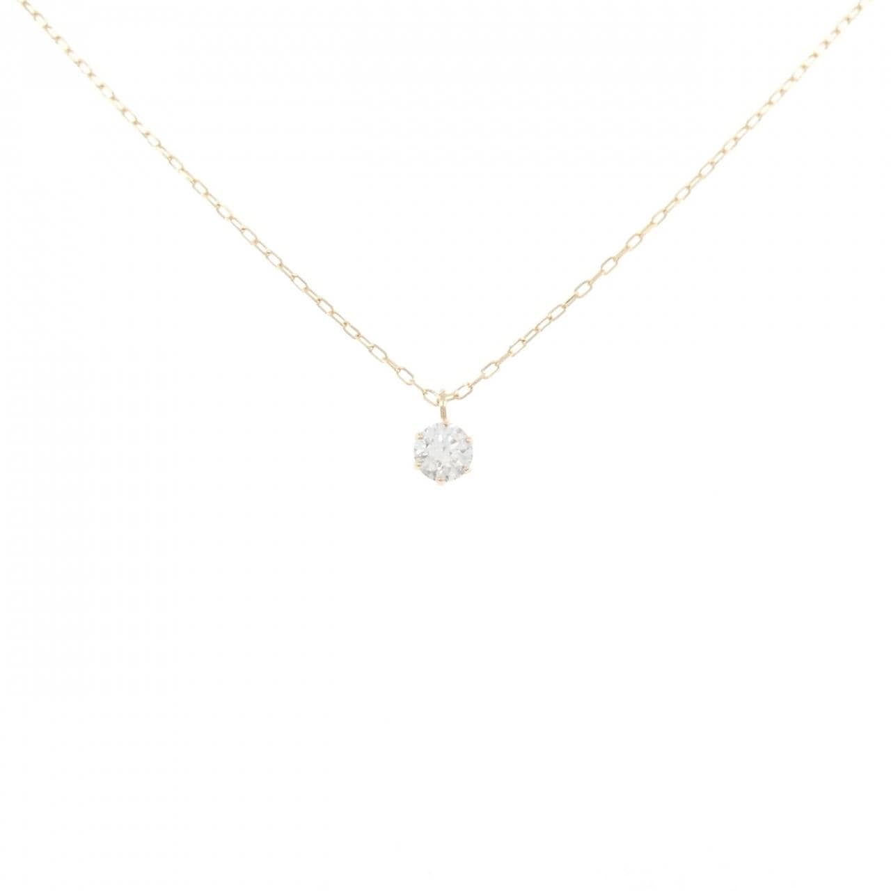 K18YG ダイヤモンド ネックレス 0.216CT G SI2 VG