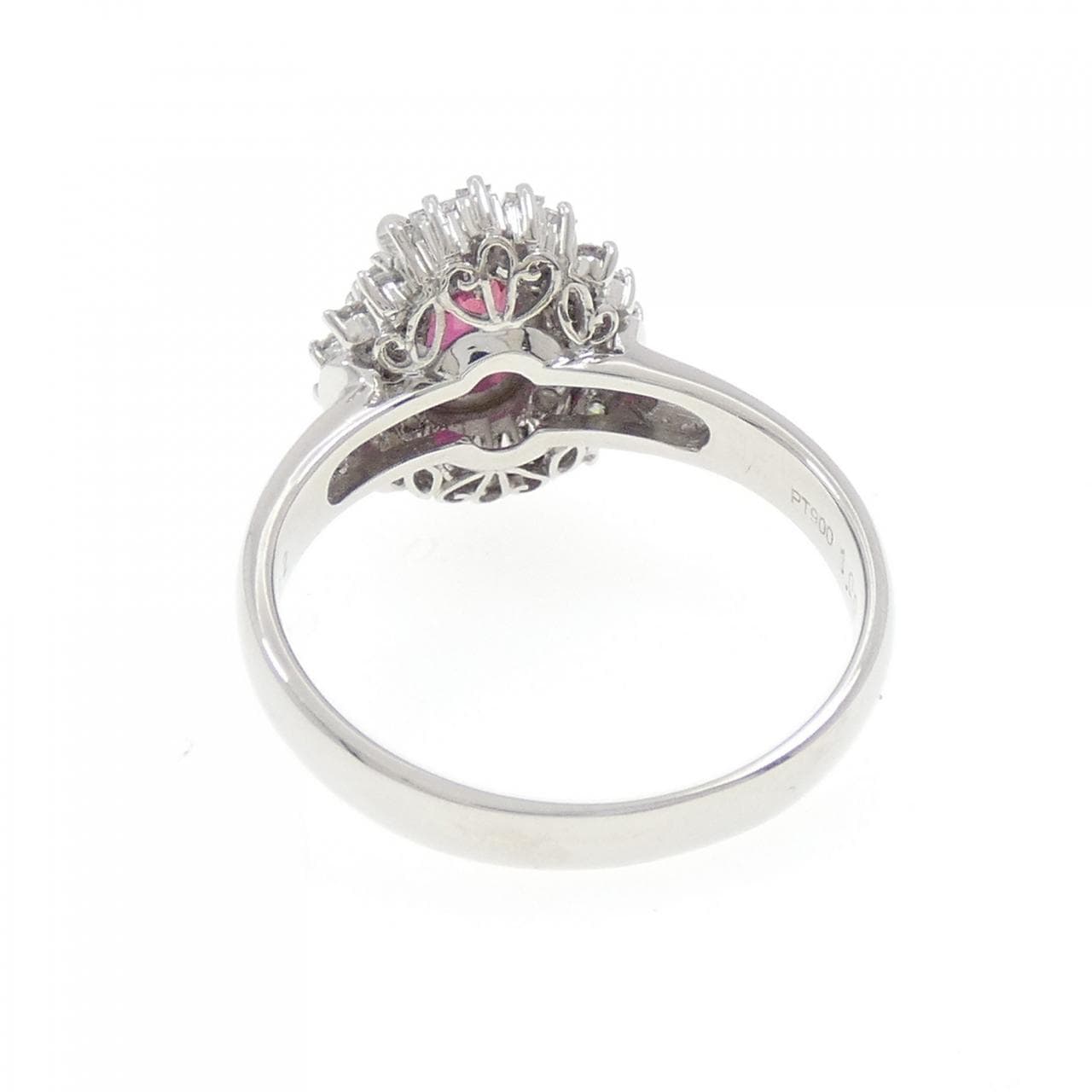 PT900 ルビー リング 1.00CT
