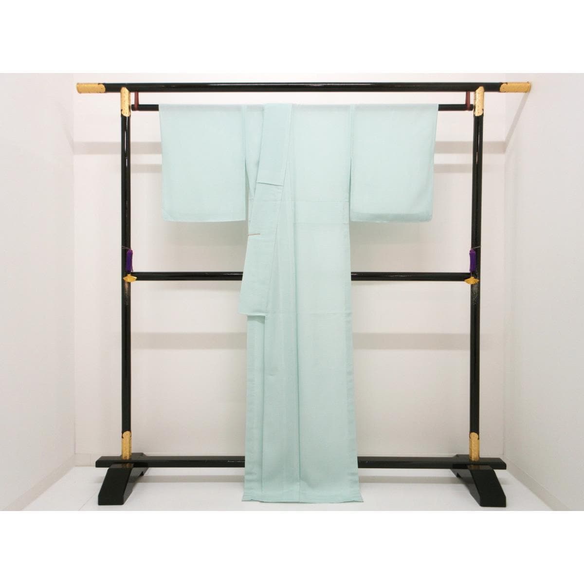 【未使用品】単衣　駒絽江戸小紋　万筋