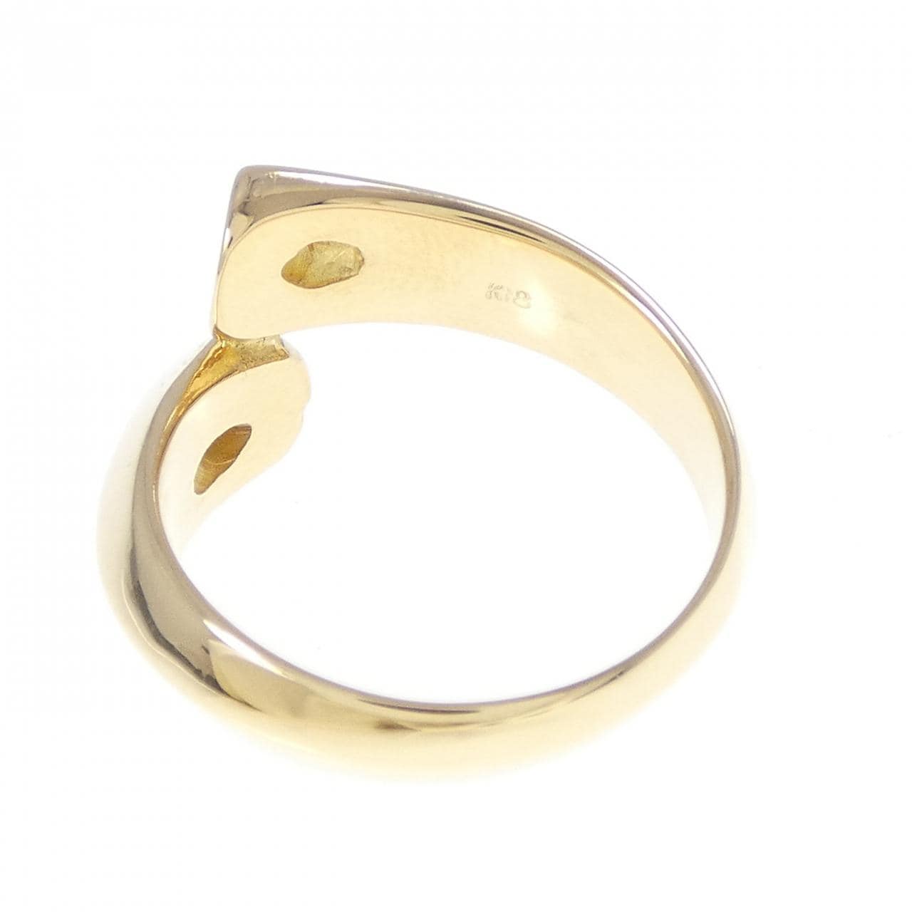 K18YG ダイヤモンド リング 0.13CT