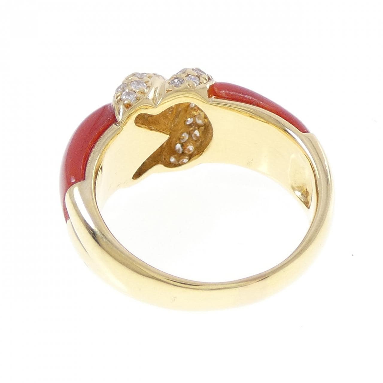 K18YG サンゴ リング