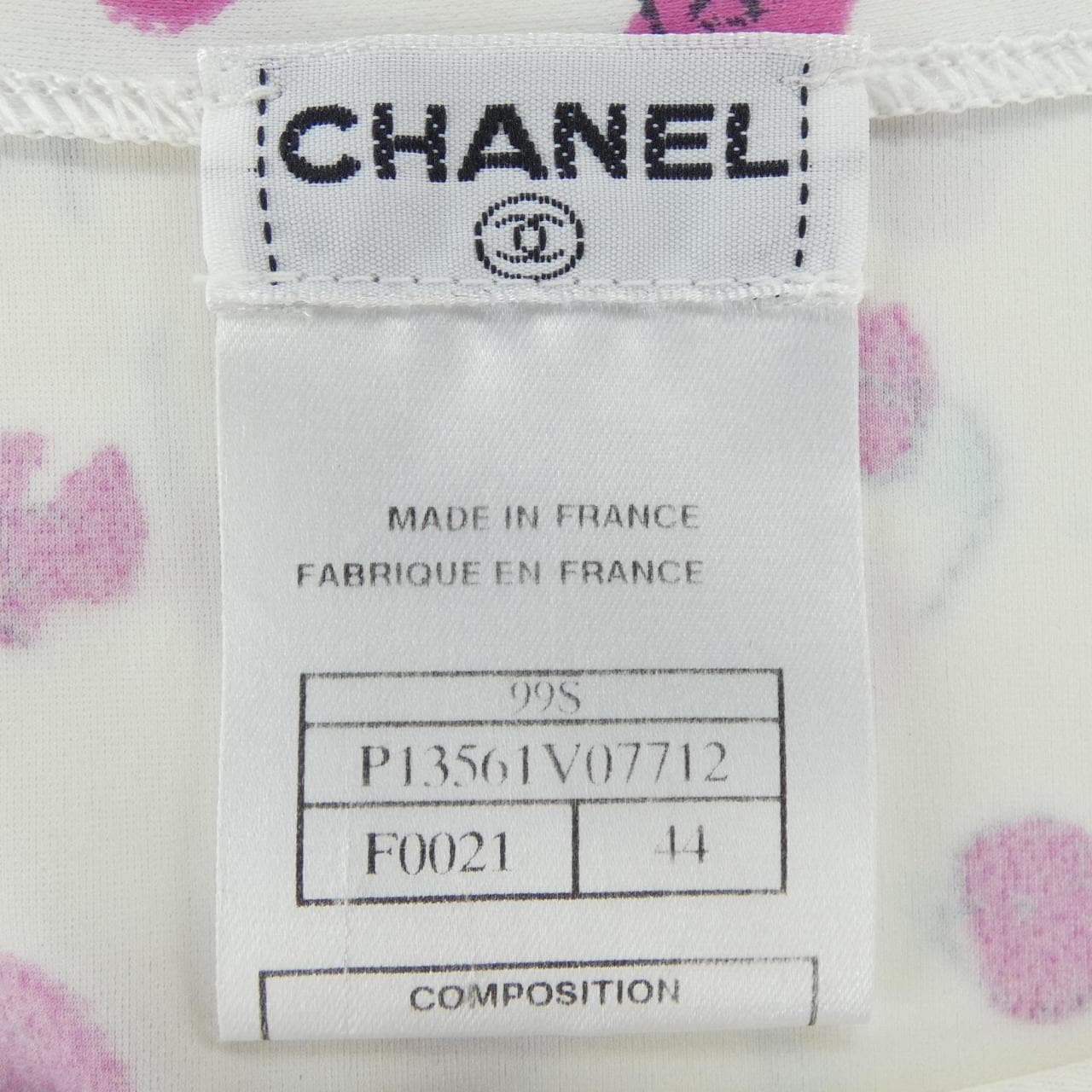 【ヴィンテージ】シャネル CHANEL P13561V07712 99S Tシャツ