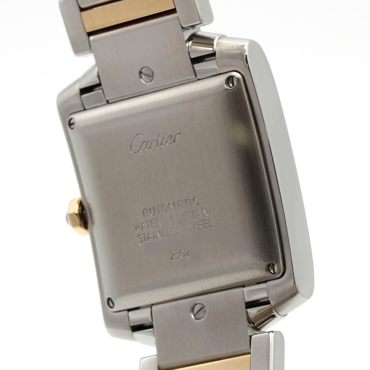 カルティエ タンクフランセーズLM コンビ W51005Q4 SSxYG 自動巻