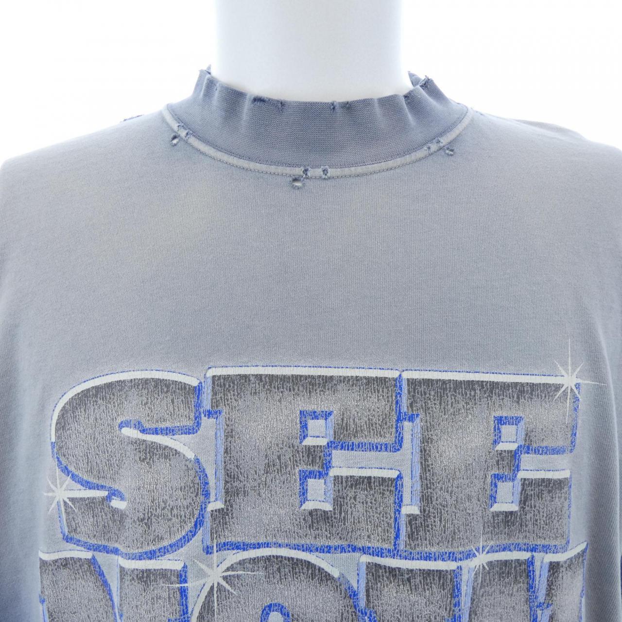 バレンシアガ BALENCIAGA 764235 TQVE8 UNISEX Tシャツ